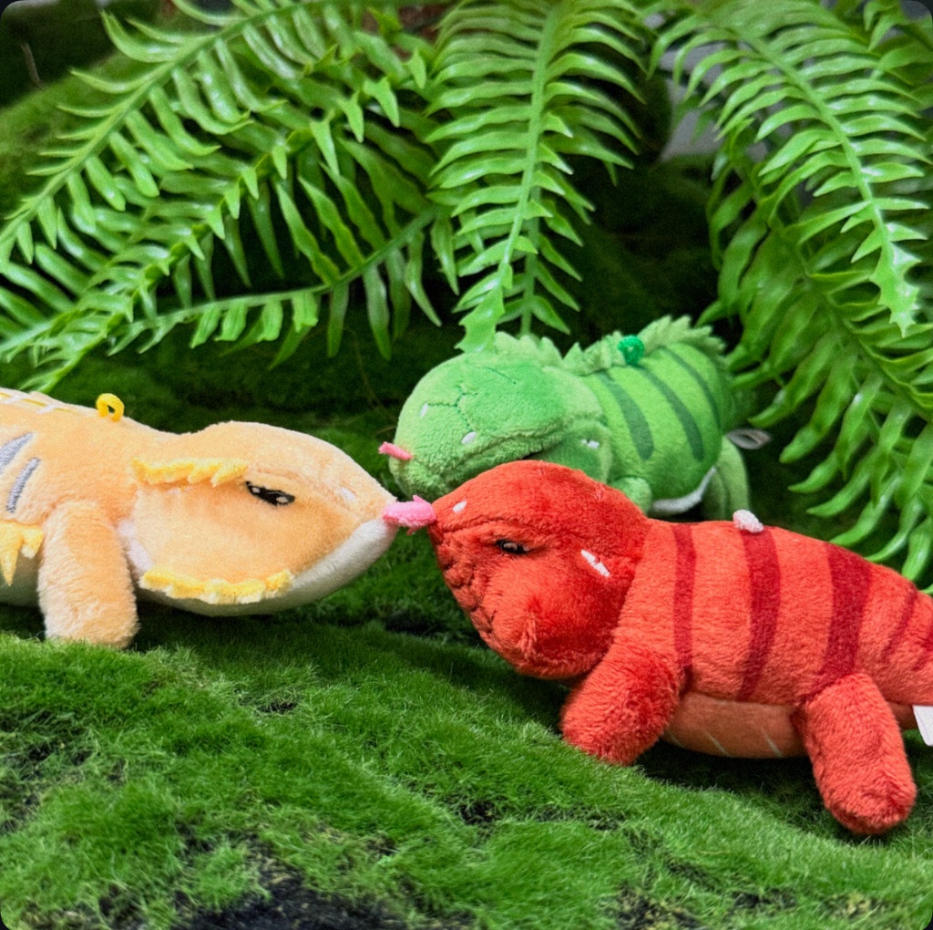 ﻿FATGUYS | Yellow Bearded Dragon Doll | Reptiles﻿