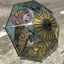 ﻿FATGUYS | Original Glass Painted Umbrella | Reptiles﻿ 