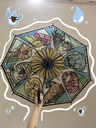 ﻿FATGUYS | Original Glass Painted Umbrella | Reptiles﻿ 