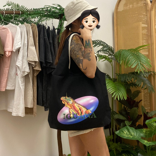 FATGUYS | Iguana Tote Bag | Reptiles